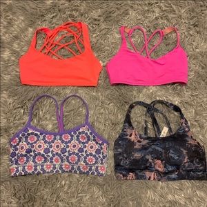 Lululemon Sport Bras lot in size 4